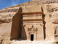 Tomba di Qasr al-Bint a Hegra